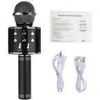 Bluetooth Karaoke Microphone & Wireless Speaker, for Parties