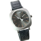 Leather Strap Analog Watch, Minimalist Waterproof Design, for Unisex