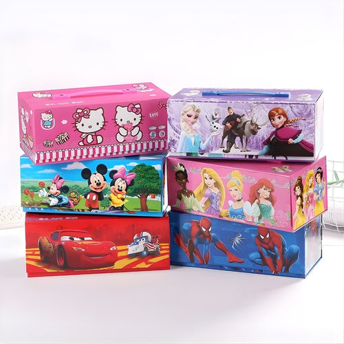 Art Set with Drawers Pens Pencils Crayons Paints Box - 54 Piece