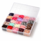 Artificial Nail Tips, Multicolor Fake Nails with Gel - Set 576 Pcs