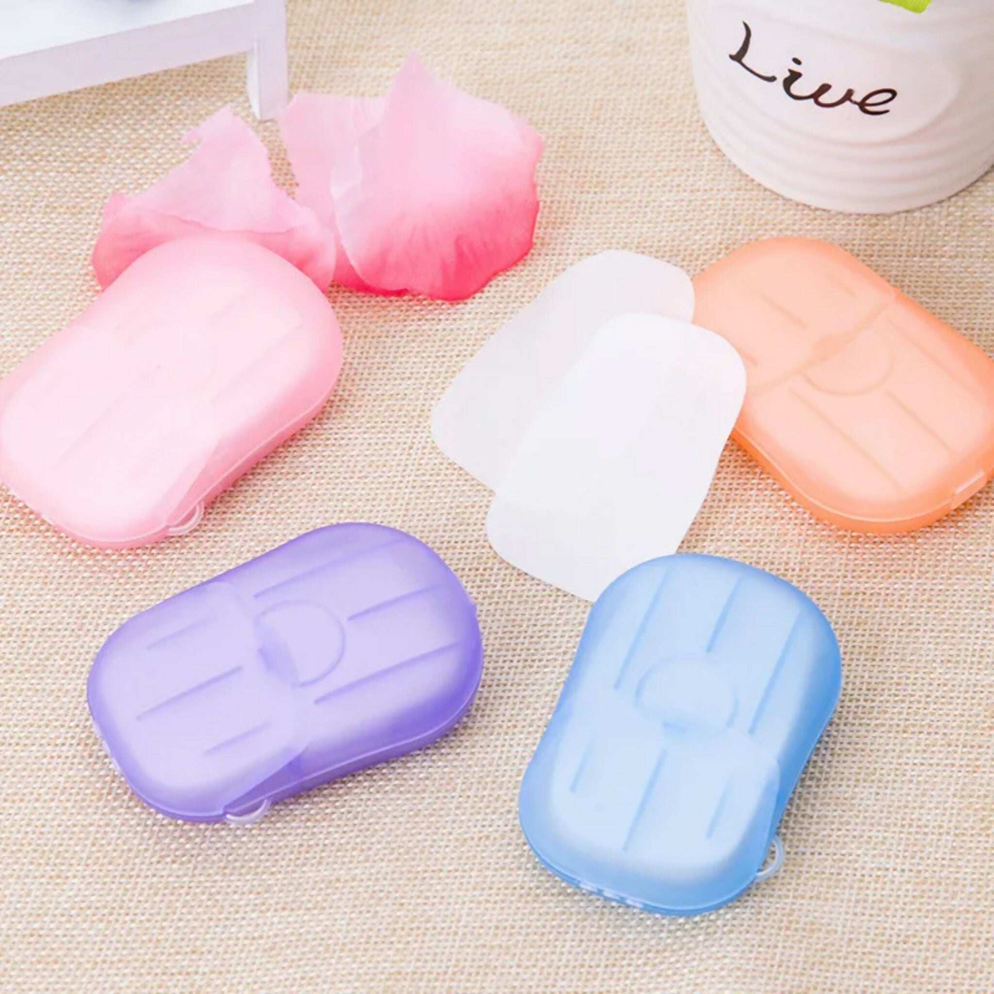 Portable Travel Paper Soap Sheets – Disposable Scented Hand & Bath Soap