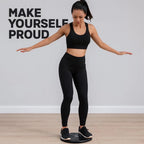 Black Twister Core Fat Burning Disc for Home Workout