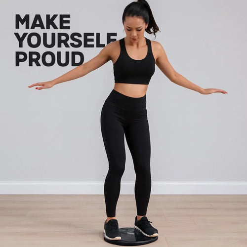 Black Twister Core Fat Burning Disc for Home Workout