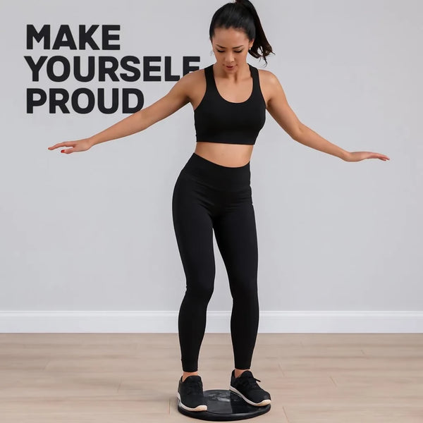 Black Twister Core Fat Burning Disc for Home Workout