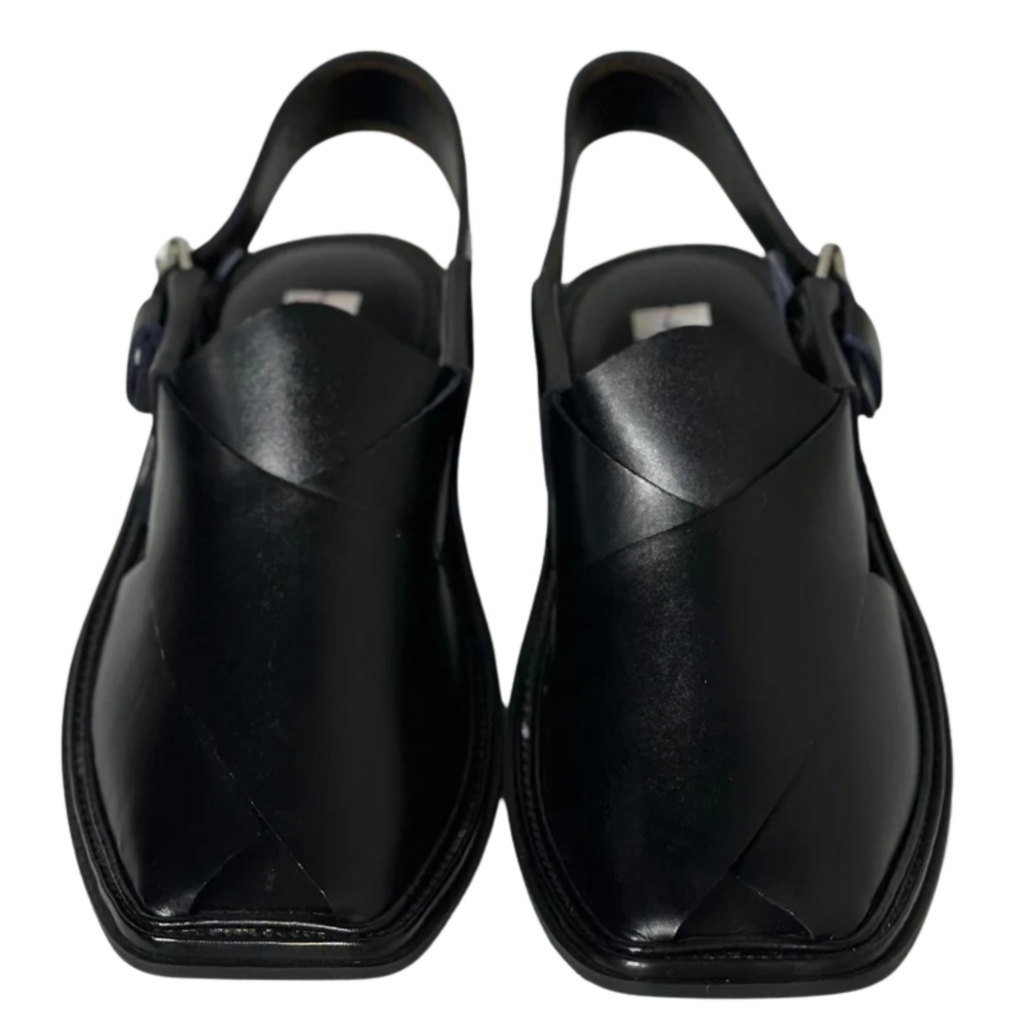 Chappal, Charsaddah Simple Black & Classic Artisan Craftsmanship, for Men