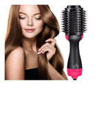 3‑in‑1 Hair Dryer with Comb, Hair Straightener & Curler for Easy Styling