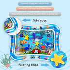Inflatable Leakproof Tummy Time Water Mat for Kids – Safe & Fun Baby Play Mat (Random Color)