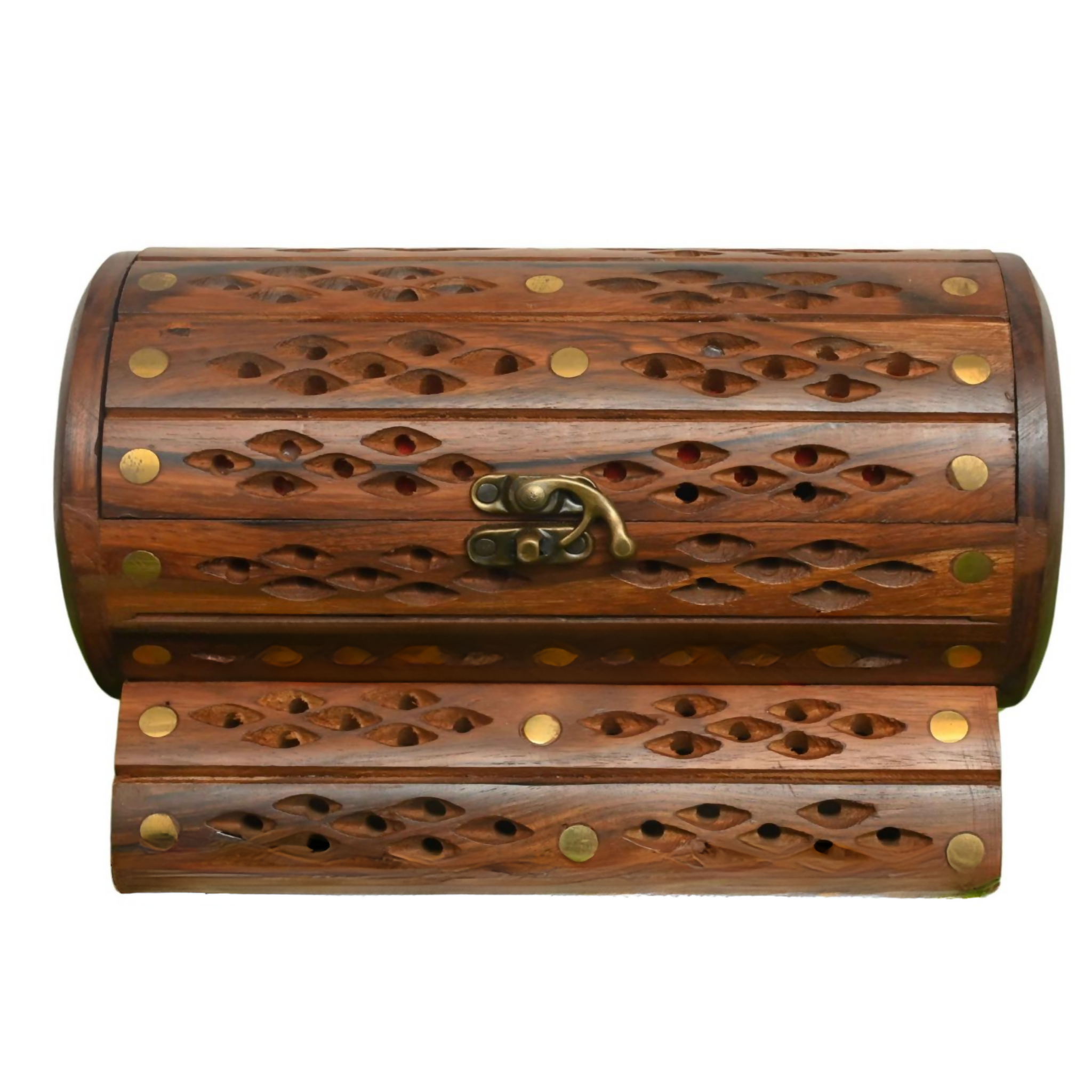 Jewelry box dholki shape