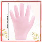 Silicone Moisturizing Gloves Set for Dry Cracked Hands