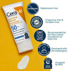 CeraVe 4-in-1 Skincare Kit, Cleanser Serum Sunblock Night Cream, Daily Skin Care