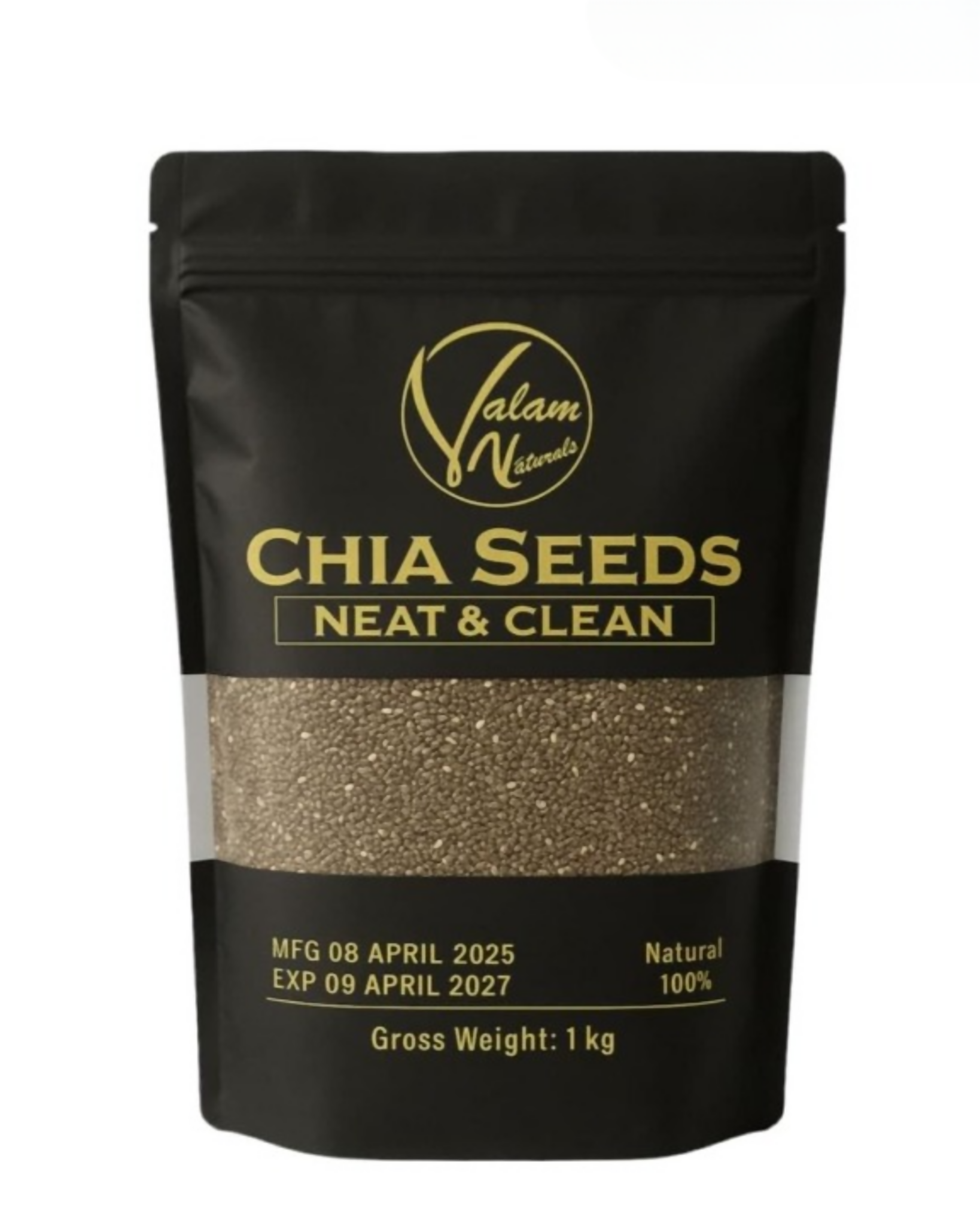 Valam Naturals Chia Seeds 250 gm