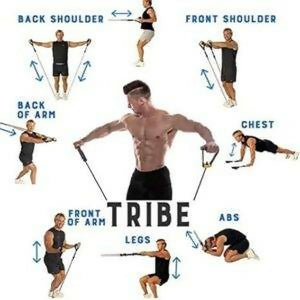 11 Piece Power Resistance Band Set
