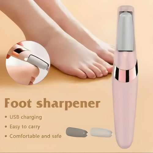 Rechargeable Electric Pedi Foot Filer, Dual Grindstones, Smooth Feet Care