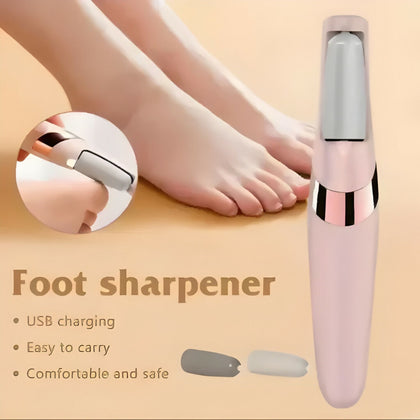 Rechargeable Electric Pedi Foot Filer, Dual Grindstones, Smooth Feet Care