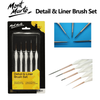 Mont Marte Detail & Liner Brush Set of 5