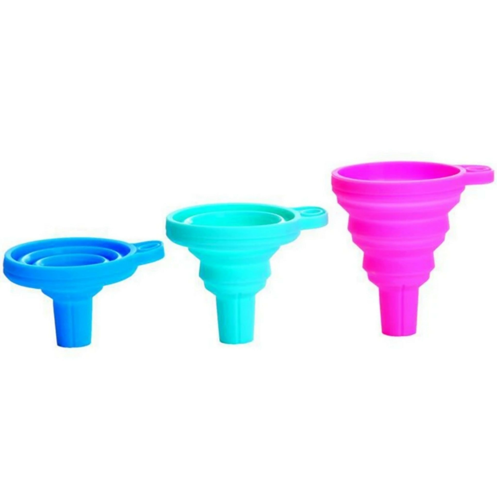 Silicone Oil Funnel Kitchen Liquid Oil Dispensing Tool – Reusable Oil Pouring Funnel (Random Color)