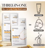 Bioaqua 3-Step Rice Raw Pulp Facial Mask