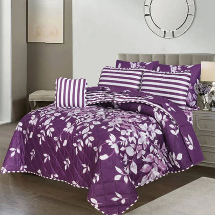 Comforter Set, Albero Luxurious 7-Piece Bedding Ensemble