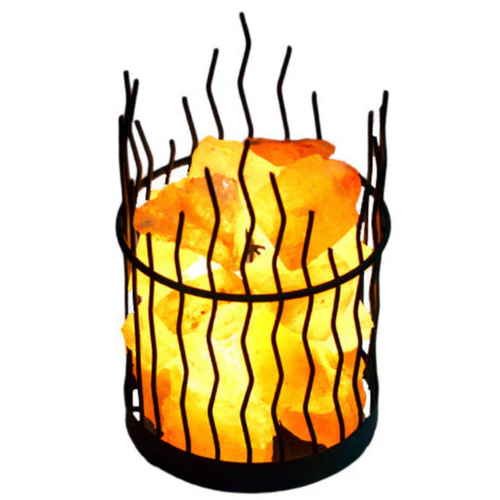 Dancing Flames Himalayan Salt Lamp