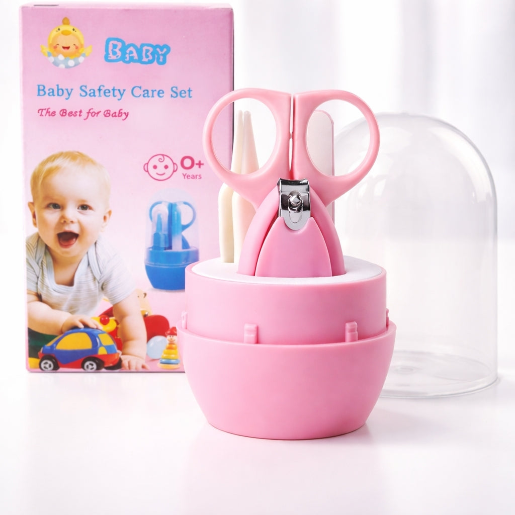 Baby Nail Care Kit Stainless Steel Grooming Set for Newborns and Kids
