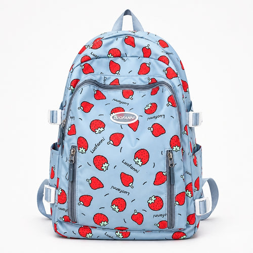 Backpack, Korean Stylish, Black, School College for Girls