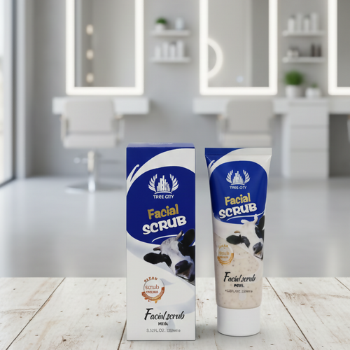 Tree City Facial Scrub | Snail Extract | Gentle Exfoliation & Skin Rejuvenation | 120 ml Rs 613