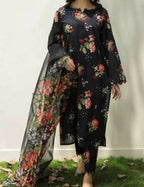 Digital Printed 3 Piece Swiss Lawn With Organza Dupatta Collection 02