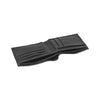 Flat lay of Black Stitch men’s wallet – sleek, stitched, and sophisticated