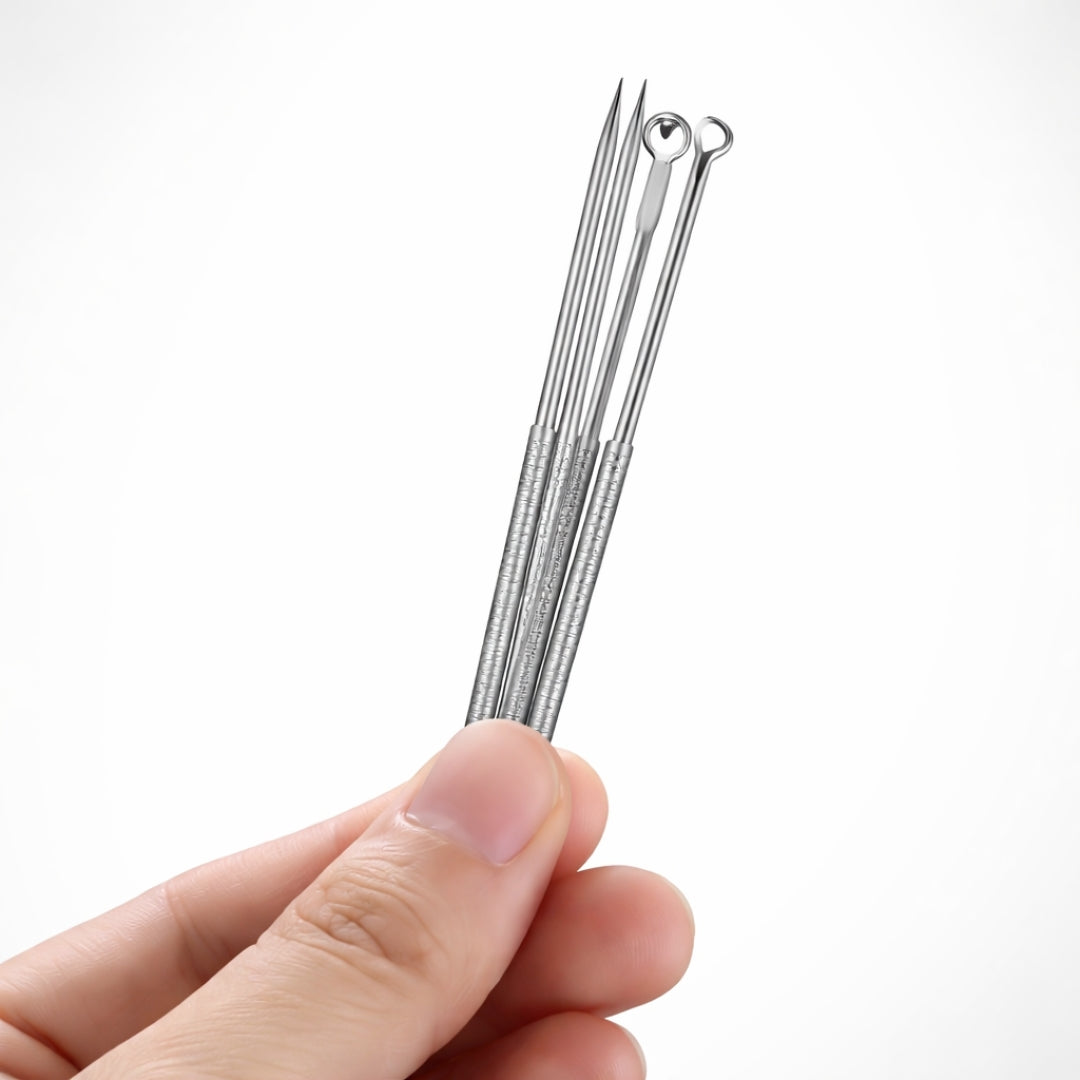 Blackhead Remover Tool Kit Stainless Steel Acne Extractor