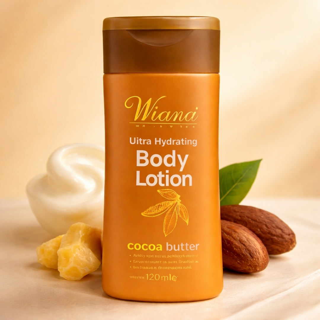 Body Lotion, Wiana Cocoa Butter, Deep Moisturizing Skin Care - 400ml