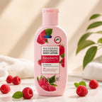 Body Lotion, Yardlie Raspberry, Hydrating Skin Care with Hyaluronic Acid