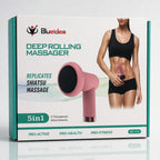 Body Massager with Interchangeable Heads Cordless Design
