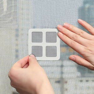 Pack of 10 -Multifunctional Sticker Drainer Net for bathroom, kitchen etc | Window Screen Repair Patches