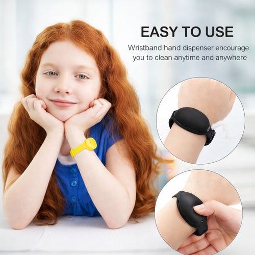 Bracelets, Sanitizer Dispenser  Portable, Colorful, and Convenient for Kids