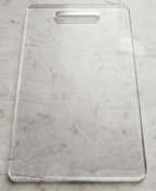 Premium Acrylic Cutting Board – Durable Transparent Kitchen Chopping Board for Vegetables, Fruits & Meat