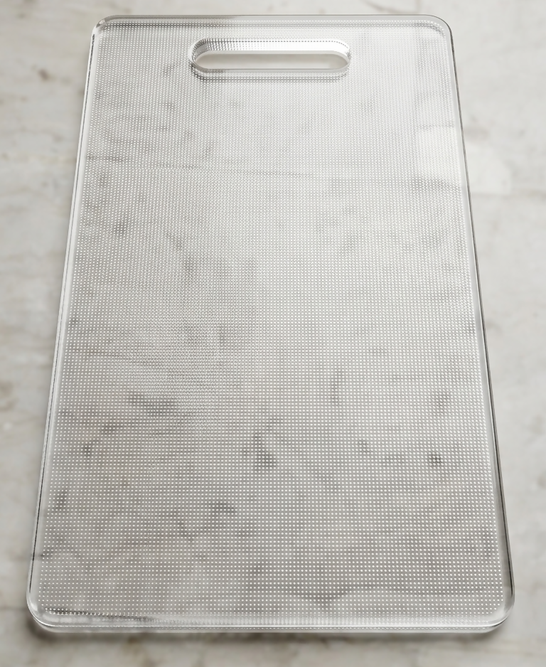 Premium Acrylic Cutting Board – Durable Transparent Kitchen Chopping Board for Vegetables, Fruits & Meat