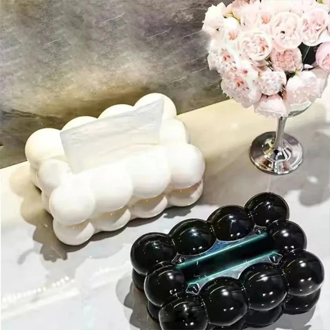 Bubble shape tissue box holder