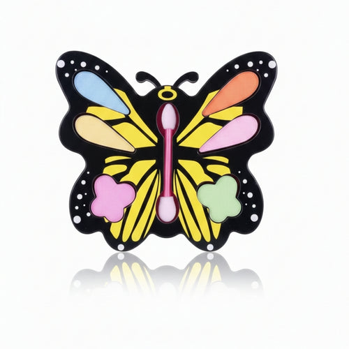 Butterfly Kids Makeup Toy Set Creative Play Kit for Girls