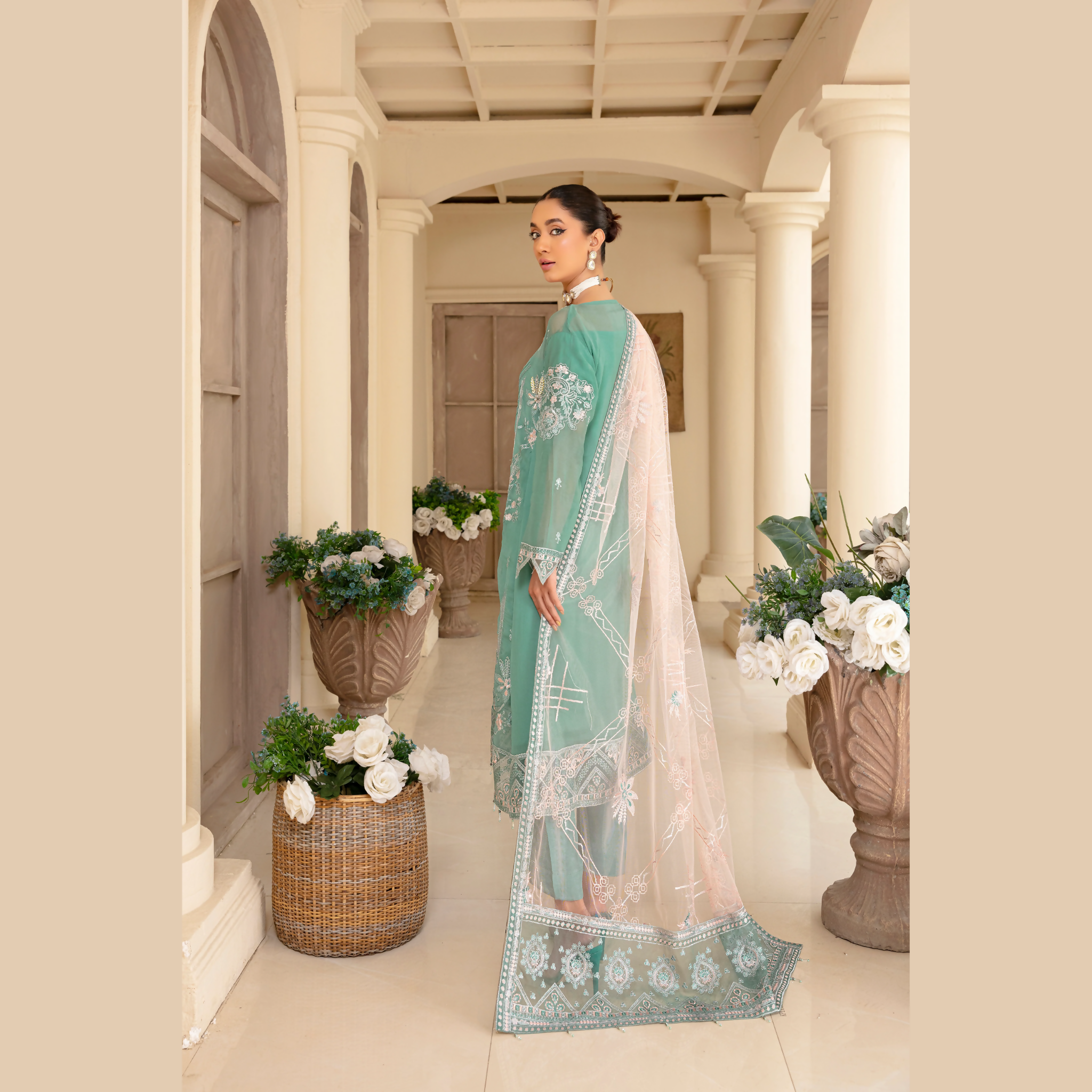 3-Piece Chiffon Ensemble
