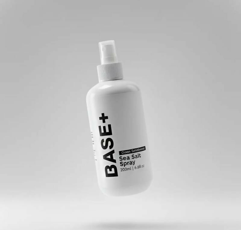 Base+ Sea Salt Spray – Natural Beach Waves & Volume Boost ( 6.6 fl oz) Hair Styling Mist – 200ml