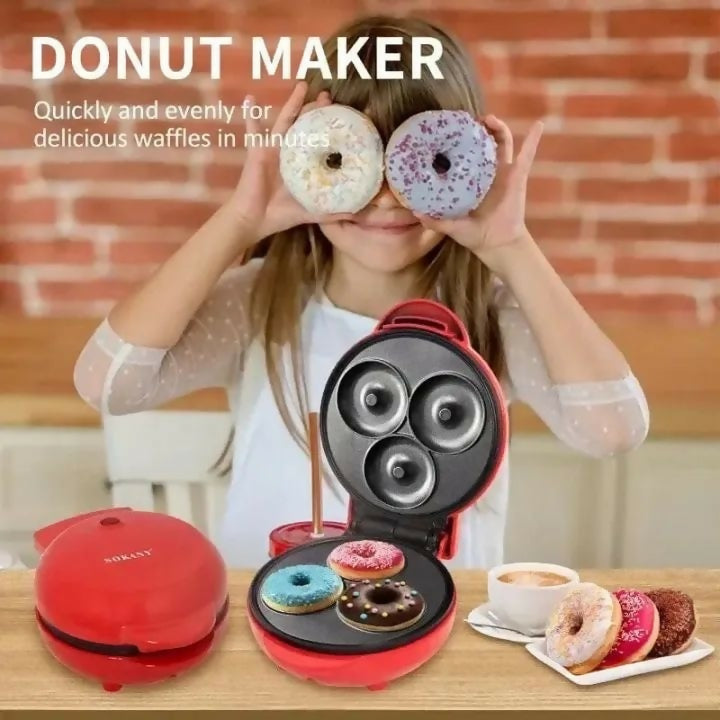 Compact Electric Donut Maker