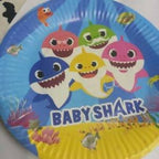 Character Birthday Plates | 10 Pcs Set | Disposable Party Plates | Fun & Colorful | Random Color And Design