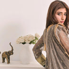 Dress Suit, All Crafted with Exquisite Embroidered Details, for Women