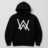New Summer Collection Full Black Hoodie with WA Print for Men and Boys – Comfortable, Fashionable & Casual Wear