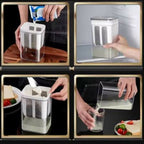 Multi-Purpose 1100ML Greek Yogurt Maker Hung Curd Strainer Box with Mesh Filter | Yogurt Maker