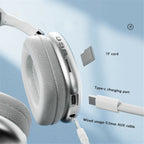 P9 Wireless Bluetooth Headphones – Fidelity Stereo Sound with Foldable Design, Soft Cushion Comfort, and Multi-Mode Playback ( Mix Color)