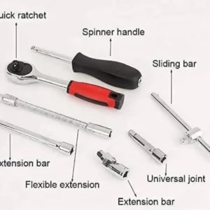 Complete Ratchet & Bit Tool Kit