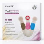 CNAIER 7 in 1 Facial Massager and Facial Cleansing Set