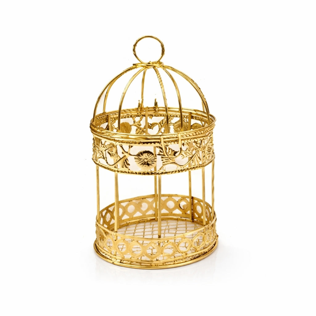 Cage Metal Bird Decorative Mini Cage for Home Decor