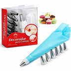 Cake Decorating Tools Set Stainless Steel Nozzles Baking Kit